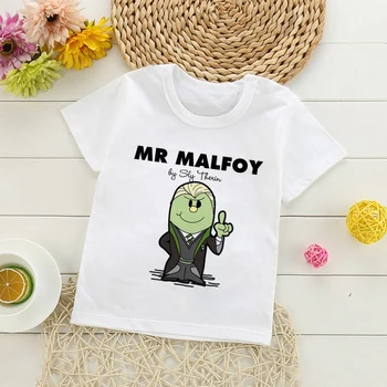 Draco Malfoy teenage big sister dieťa t-shirt oblečenie dizajnér lete anime enfant fille tee deti