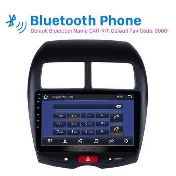 Seicane 2 din autorádia Multimediálne Video Prehrávač, Navigácia GPS Android 9.0 Za rok 2010 2011 2012-Mitsubishi ASX Peugeot 4008
