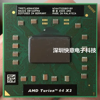 Originálne procesory AMD cpu notebook Turion TL-60 CPU 1M Cache/2.0 GHz/Socket S1/Dual-Core Notebook procesor tl60 TL 60