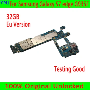 EÚ Verzia pre Samsung Galaxy S7 G930F G935FD G930A G935F G935V G935T G935FD Doska S plnou čipy Originálne Odomknúť