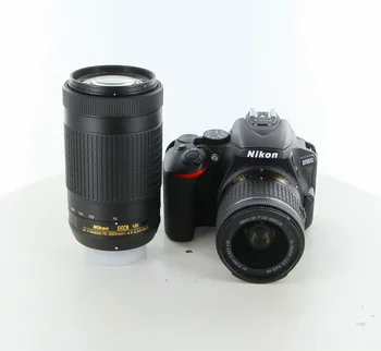 Nikon D5600 DSLR Camera & AF-S 18-55mm & AF-S 70-300mm VR Twin Objektív Auta