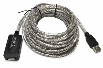 5-20M 30FT USB 2.0 Aktívny Opakovač Mužov a Žien F/M Predlžovací Kábel Kábel Adaptéra 5/10/15/20 Meter