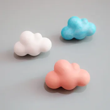3D Cloud Tvar Sviečka, Silikónové Formy DIY Sadrové Omietky Plesne Auto Dekorácie Silikónové Mydlo Sviečka Formy