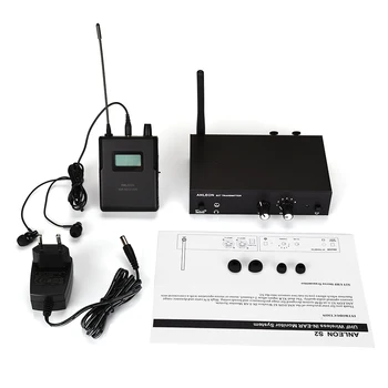 Pre ANLEON S2 Stereo Bezdrôtový Monitor Systém Bezdrôtové Slúchadlá Mikrofón Vysielač Systému 670-680MHZ NTC Antény Xiomi
