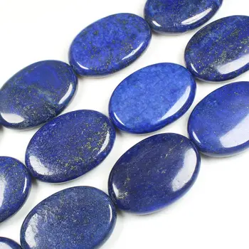 Lapis Lazuli 10x14,12x16,13x18,18x25,25x35mm Rovine Oválne Voľné Korálky 15inch/38 cm ,Pre Šperky robiť, môže zmiešané veľkoobchod!