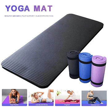 Yoga Mat 15 mm Hrubé, Non-slip Fitness Podložka Na Cvičenie Jogy Pilates Meditácie Telocvični Extra Zahustiť Cvičenie Odolné Cvičenie Mat