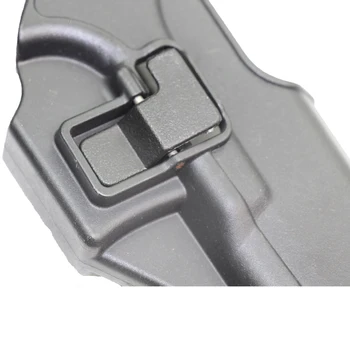 Vysoká nízka QLS Závesu Adaper pre Glock 17 18 19 26 31 Nastaviteľné Puzdro Univerzálny Rider Pás Slučky Pištole Rýchle Odpojenie Platforma