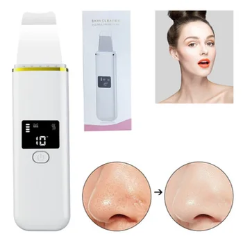 Tvár Masér Profesionálne Ultrazvukové Čistenie Pokožky Tváre Práčky Hlboký Peeling Lopatu Tváre Pórov Cleaner Face Lift Stroj