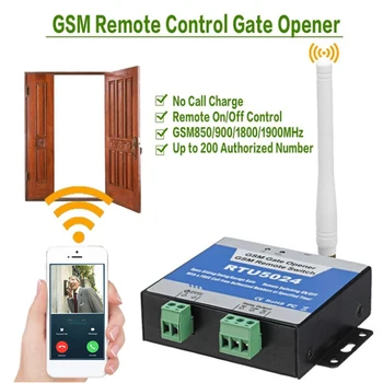 GSM Brány Otvárač Relé Spínač, Diaľkové Riadenie Prístupu Bezdrôtovej Dvere Otvárač Zdarma Hovor GALO Otvárač RTU5024