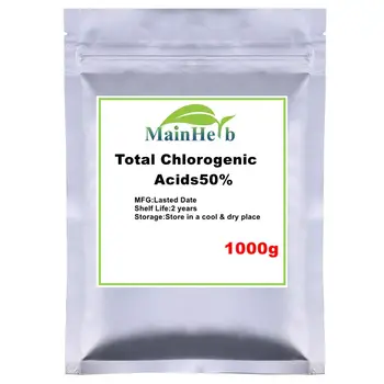 100-1000 g Zelených Kávových Bôbov Extrakt, Prášok Spolu Chlorogenic Acids50%