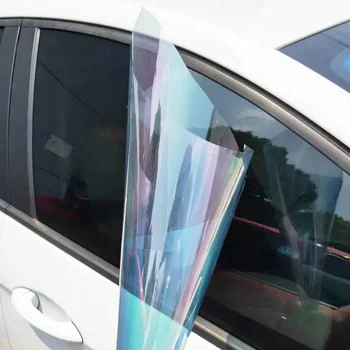 Auto auto, domov okno film Chameleon Dúhový Efekt Slnečnej odtieň film 65%HVIEZDOKOPY Nano keramická galss film Slnko kontroly anti-UV nálepky