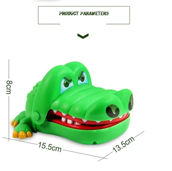Veľké Buldog Krokodýl, Žralok Úst, Zubný Lekár, Skus Šťastie Prst Hre Zábavné Hračky Gag Interakcie Vtip Deti Deti Hrať Zábavné Darčeky