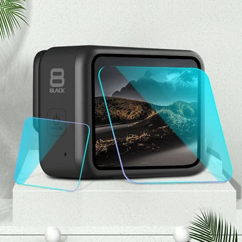 Nové Tvrdené Sklo Ochranný Kryt Pre Gopro Hero 8 Black Screen Protector Film Kryt Pre Gopro Šport Akčné Kamery Príslušenstvo