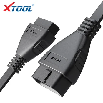XTOOL Nové OBD2 Auto Diagnostické káble auto Rozšírený spojovací kábel nástroj OBD II 16Pin mužov a Žien skener adaptér 2020