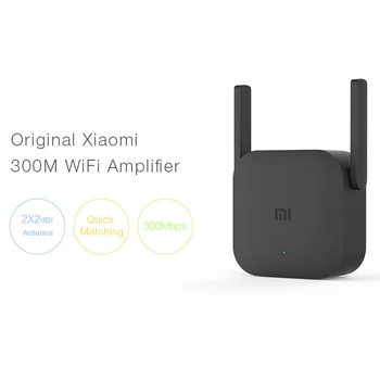 Xiao Mi Wi-Fi Range Extender Pro Globálna Verzia Mi Bezdrôtový Smerovač Xiao Wifi Pro Zosilňovač Router 300M 2.4 G Repeater Siete