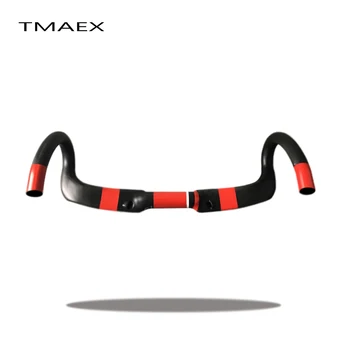 TMAEX Full Carbon Fiber Požičovňa Červená UD Matný Cestné Riadítka 31.8*400/420/440mm Ultra Ľahkých Uhlíkových Riadidlá Príslušenstvo