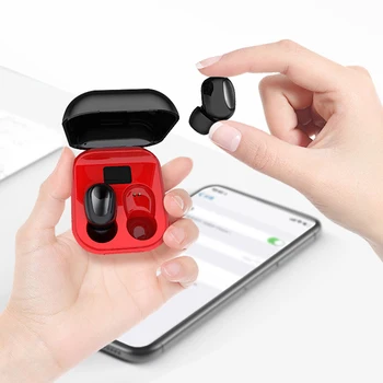 TWS Slúchadlá X10 Bluetooth V5.0 Slúchadlá, LED Digitálny Stereo In-ear Slúchadlá pre Xiao Herné Headset S Mikrofónom