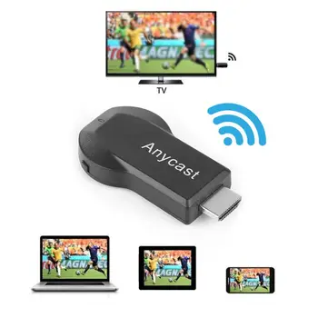 1080P Anycast M9 Plus Miracast Bezdrôtové DLNA AirPlay Zrkadlo HDMI TV Stick Displej Wifi Dongle Prijímač Pre IOS Android