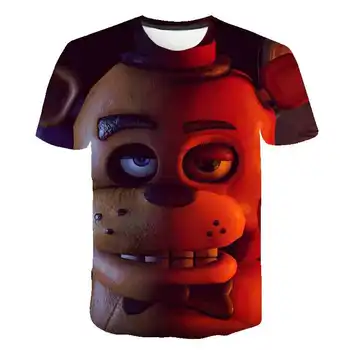2020 Letné detské Oblečenie Päť Nocí V Freddy ' s T-Shirts 5 Freddys Topy Tee 4-12Y Deti, T Košele Chlapčenské Odevy