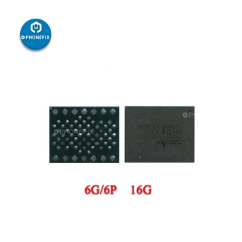 Flash Pamäť IC Čip s SN Pamäť Upgrade 16 G 32 G 64 G 128G Pre iPhone 5S 6 6P NAND Chyba Doske NAND Náhradné Diely