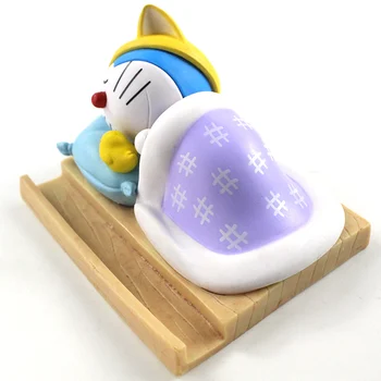 6typ Doraemon Spanie Mobilný Telefón Majiteľa Vozidla Dekorácie Roztomilý Kreslený Obrázok Hračky Kolekcia Model Bábiky