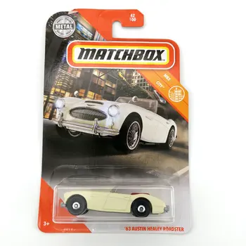 2020 Matchbox Auto 1:64 Športové auto 63 AUSTIN HEALEY ROADSTER, Kovový Materiál Tela Pretekárske Auto Zber Zliatiny Auto Darček