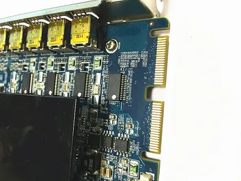 Pôvodná grafická Karta Sapphire AMD RAD E6760 6DVI RH FSNK AES 1G Multi-obrazovky výstup mini dp pci-e