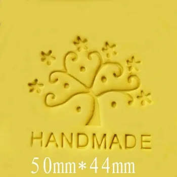 Strom života ručne vyrábané mydlo vzor Mini diy mydlo pečiatka chaprter seal5*4.4 CM