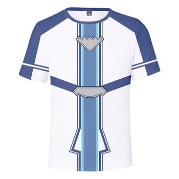 Japonská Anime, 3d Tričká Sword Art Online SAO Cosplay Muži Ženy T-shirt Topy Krátky Rukáv, 3D tričká Tee Tričko Streetwear 4XL