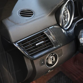 Lsrtw2017 Uhlíkových Vlákien Abs Auto Tabuli Dekorácie Výstroj Panel Dverí Rukoväť Trim na Mercedes Benz Gle Gls W166 X166-2019