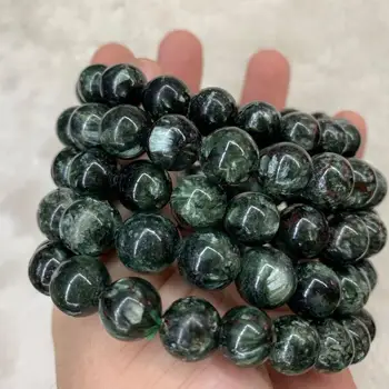 Ruský Seraphinite (Clinochlore) kameň korálky náramok prírodnej energie drahokam náramok pre ženu, darček veľkoobchod !