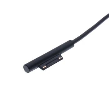 Prenosný Nabíjací Kábel Kábel pre Microsoft Surface Pro 6 5 3 4 Dc 5.5*2.1 mm Samica Konektor Napájacieho Adaptéra Converter pre Povrchovú Ísť