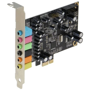 PCIe 7.1 Kanálové Zvukové Karty CM8828 + CM9882A s SPDIF Držiak PCIe 7.1 CH Analógový Digitálny 3D Stereo Rozšírenie Karty