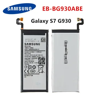 SAMSUNG Pôvodnej EB-BG930ABE 3000mAh Batérie Pre Samsung Galaxy S7 SM-G930F G930FD G930W G930A G930V G930T G930FD G9300