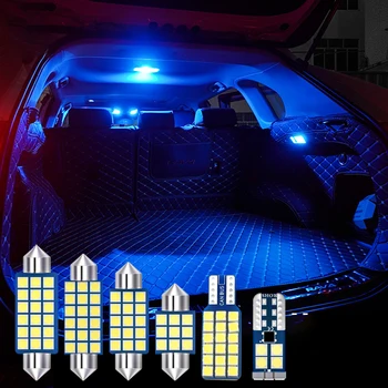 5 ks bez Chýb LED Žiarovky Auto Interiéru Stropné Svetlo na Čítanie Žiarovky batožinového priestoru Svetlá Na Mazda 3 6 Axela Atenza 2016 2017 2018