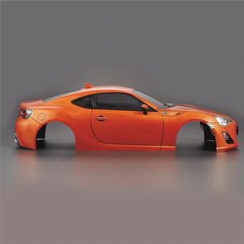 Killerbody 86 Hotový RC Auto Telo Shell Kovové-Orange Vytlačené Ľahké Koše Zmontované Pre 1/10 Elektrické Auto