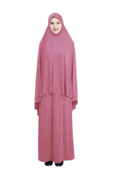 Formálne Moslimské Modlitby Odev Sady Ženy Hidžáb Oblečenie Islamské Oblečenie Dubaj Turecko Namaz Dlhé Modlitby Musulman Jurken Abaya Kimono