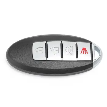 Keyecu Smart Remote príveskom, 4 Tlačidlá pre Infiniti M35 M45 Kľúča Vozidla 2006 2007 2008 2009 2010, FCC ID: CWTWBU735 / CWTWBU618