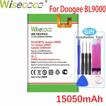 WISECOCO 15050mAh Batérie Pre Doogee BL9000 Mobilný Telefón Na Sklade, Vysoká Kvalita +Sledovacie Číslo