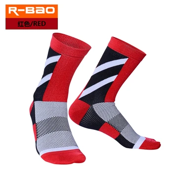 RB7804 R-Bao pánske bežecké Ponožky Vysoko kvalitné Športové Ponožky Anti-Twist Proti-Blistri Priedušná Quick-Dry Cyklistické Ponožky