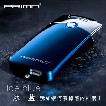 PRIMO Kovové Pulz Arc USB Nabíjanie Ľahšie Vetru Elektronické Zapaľovače Cigariet Fajčenie Flameless Elektrickej Plazmy Zapaľovačov