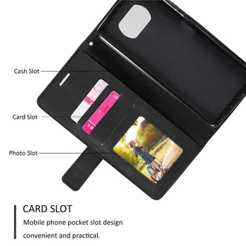 Pre Xiao Mi Poco X3 NFC Prípade Poco X3 NFC Coque Flip Kožené Peňaženky Telefón Prípade Funda Xiomi Xaomi Poco X 3 X3 NFC puzdro