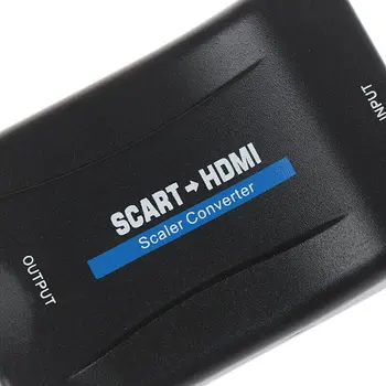 1080P SCART HDMI Video Audio Prevodník Signálu Adaptér pre Nabíjanie Kábel Adaptéra pre Sky Box, DVD, STB Zväzok 1 RCA HDMI1.4