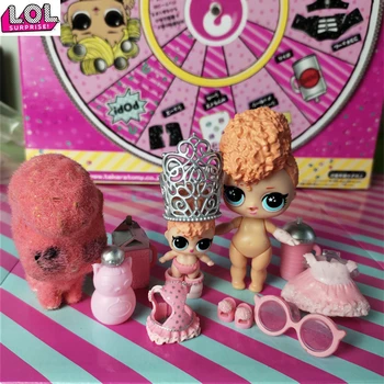 1set LOL bábika Prekvapenie Originálne prekvapenie Malá sestra bábika anime Zber actie & hračka údaje model hračky pre deti,