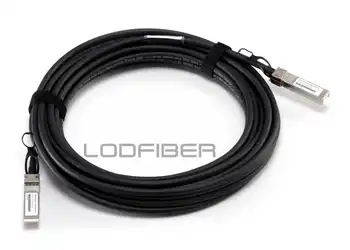 LODFIBER 1 m (3 ft) SFP-10G-C1M A-l-k-v-e-l-L-u-c-e-n-t Kompatibilný 10G SFP+ Pasívne Priame Pripojiť Medi Twinax Kábel