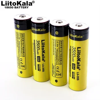 2020 Nové LiitoKala Lii-35S 18650 batéria 3,7 V 3500mAh Nabíjateľné lítiové batérie, LED Baterka+DIY Špicaté