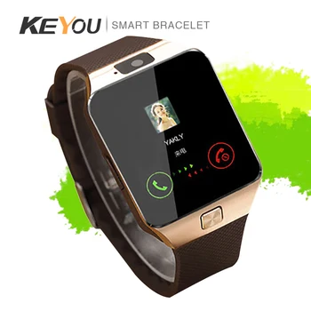 KEYOU-DZ09 Smart Hodinky pre Mužov Fitness Náramok s srdcovú frekvenciu a Krvný Tlak Monitor pre iOS a Android 10