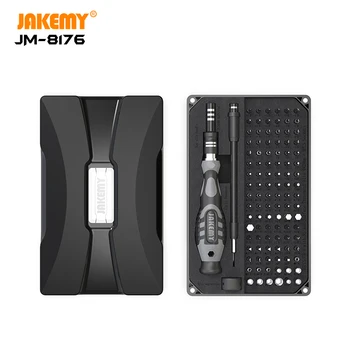 JM-8176 106 1 professinal a presnosť množina skrutkovač s magnetickým bitov pre opravu telefón, notebook smart hodinky