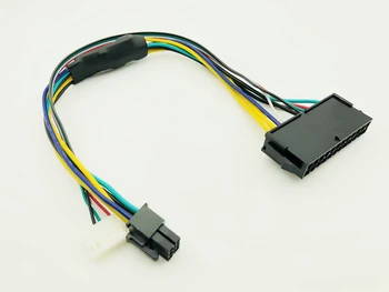 24pin ATX do základnej Dosky 2-porty 6pin Adaptér PSU Napájací Kábel Kábel pre HP Z220 Z230 SFF Doske Server Stanicu 30 cm