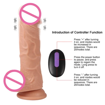 20 frekvencia bezdrôtové diaľkové ovládanie prísavky vibrácií simulácia penisu Penis Dospelých, Erotické, Sexuálne Produkty Dildo Masturbácia